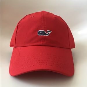 Red Vineyard Vines Cap 🐳